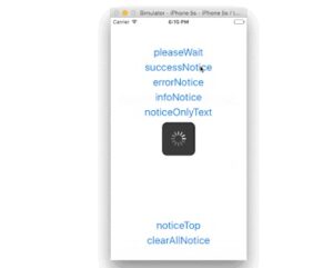 custom toast messages, popups (HUDs), and alerts in swift.