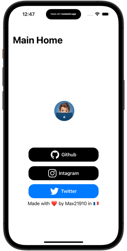 Light Mode Home Screen In SwiftUI